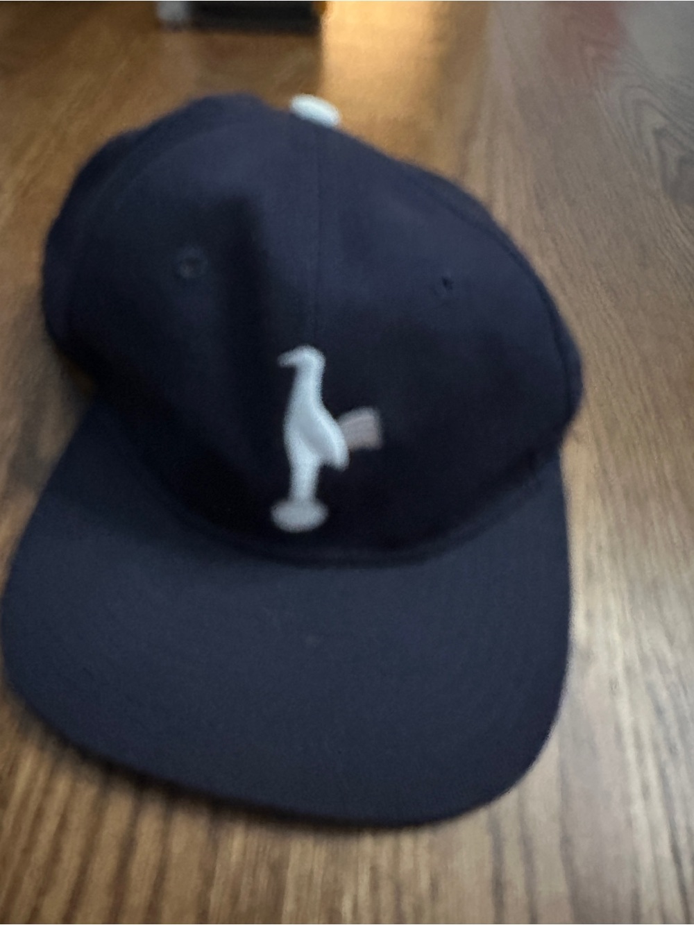 Tottenham hotspurs White Embroidered Bird Logo